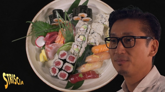 Claudio Liu sushi striscia